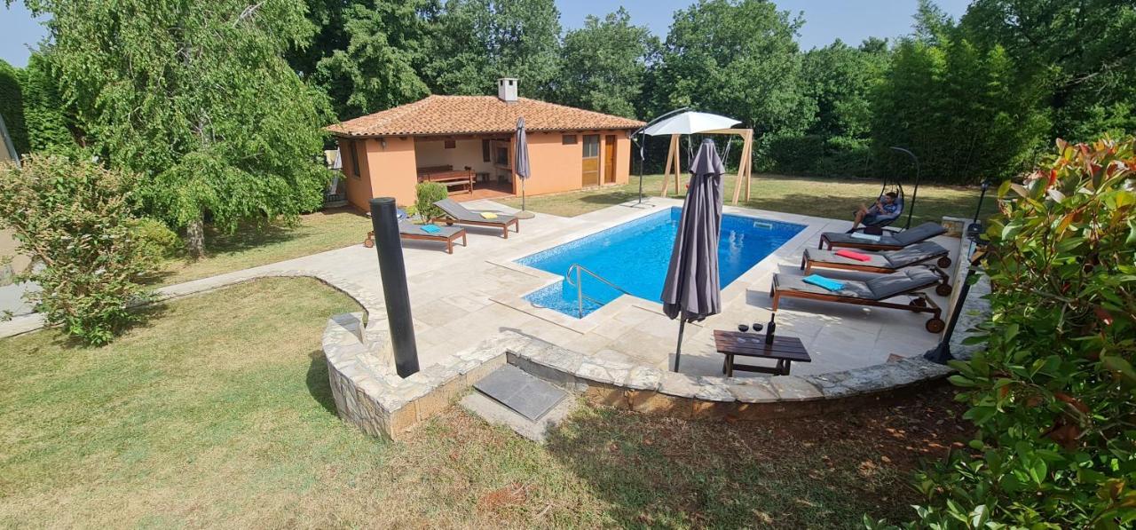 Sunny Garden Villa With Pool Loborika Экстерьер фото