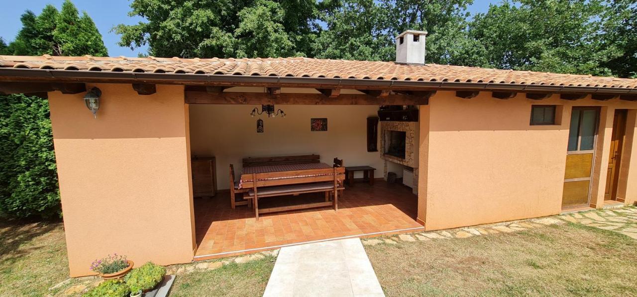 Sunny Garden Villa With Pool Loborika Экстерьер фото